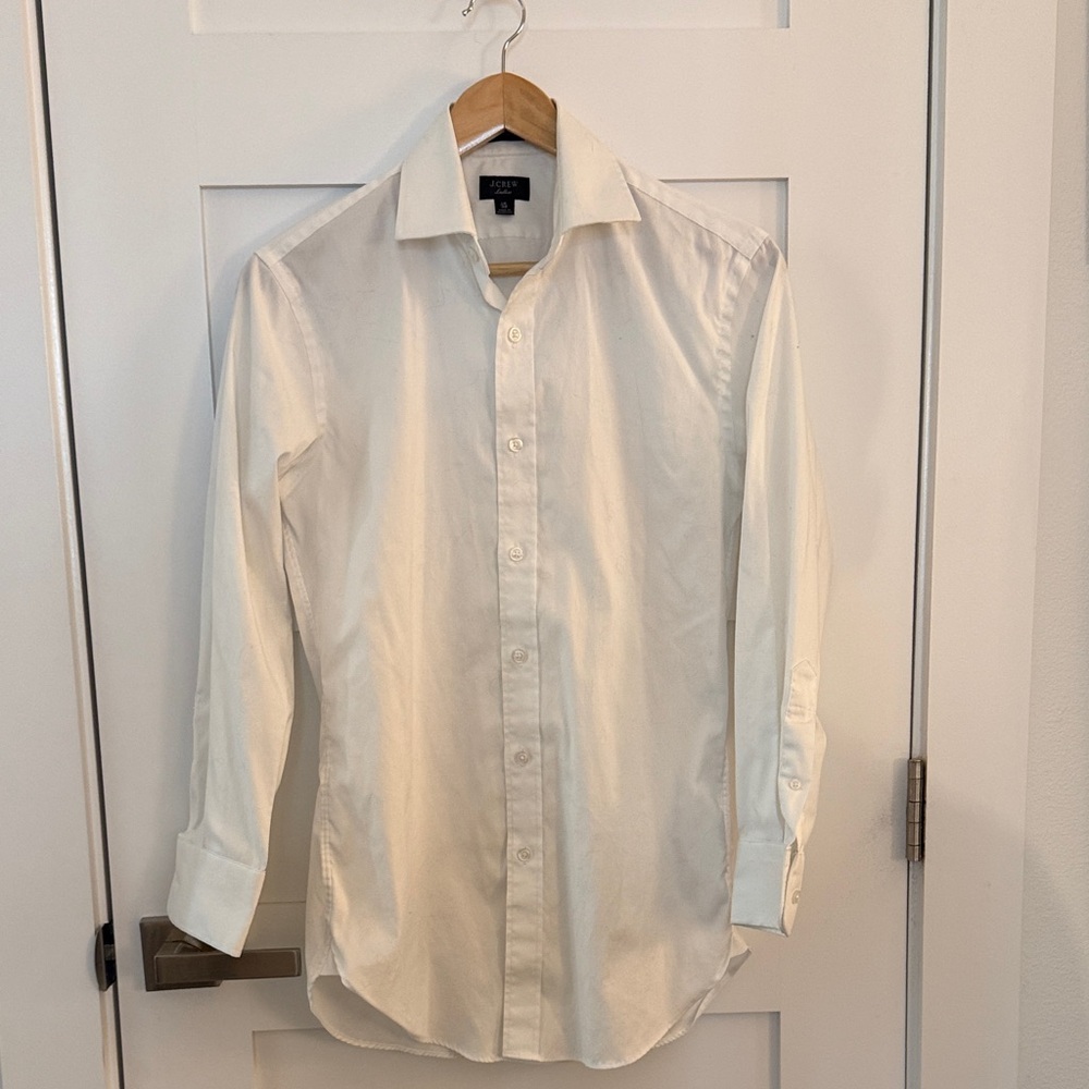 J. Crew Off-White Dress Shirt